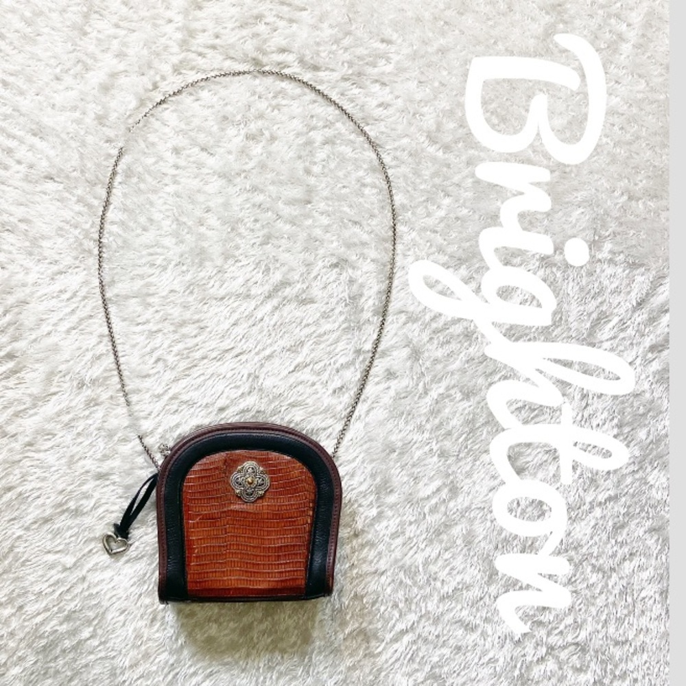 Brighton Vintage Mini Leather Shoulder Bag